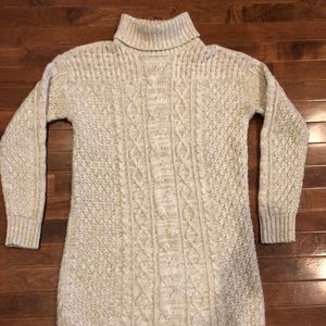 Cream Sweater Dress